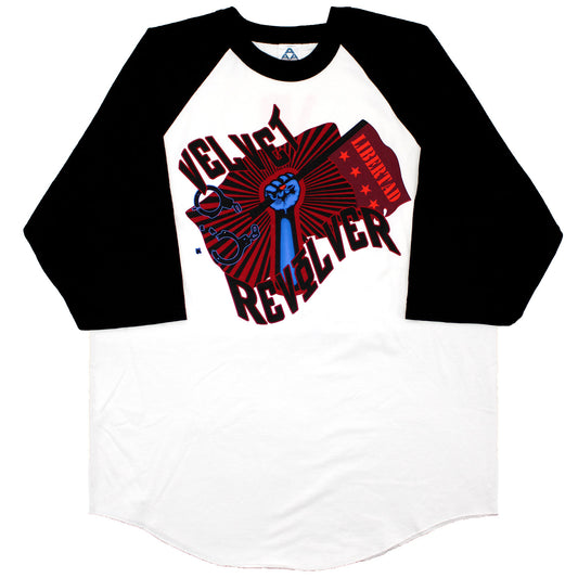 Velvet Revolver Fist Tour Baseball Jersey Front