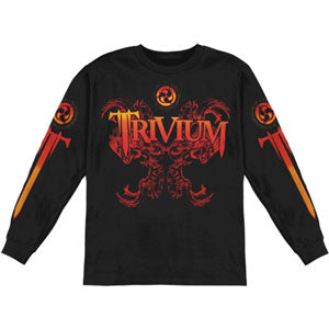 Trivium Dragon Long Sleeve Front