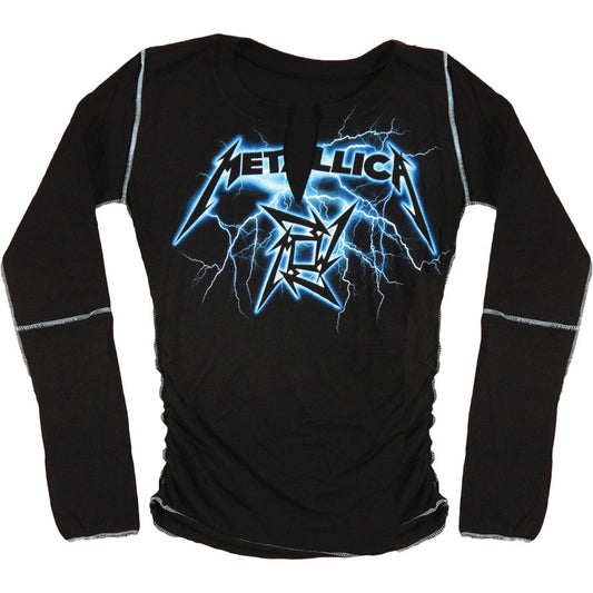 Metallica Lightning  Long Sleeve Front