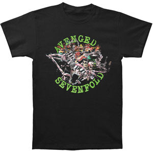 Avenged Sevenfold Live Diamonds 08 Tour T-shirt Front