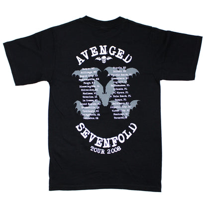 Avenged Sevenfold Characters '08 Tour T-shirt Back