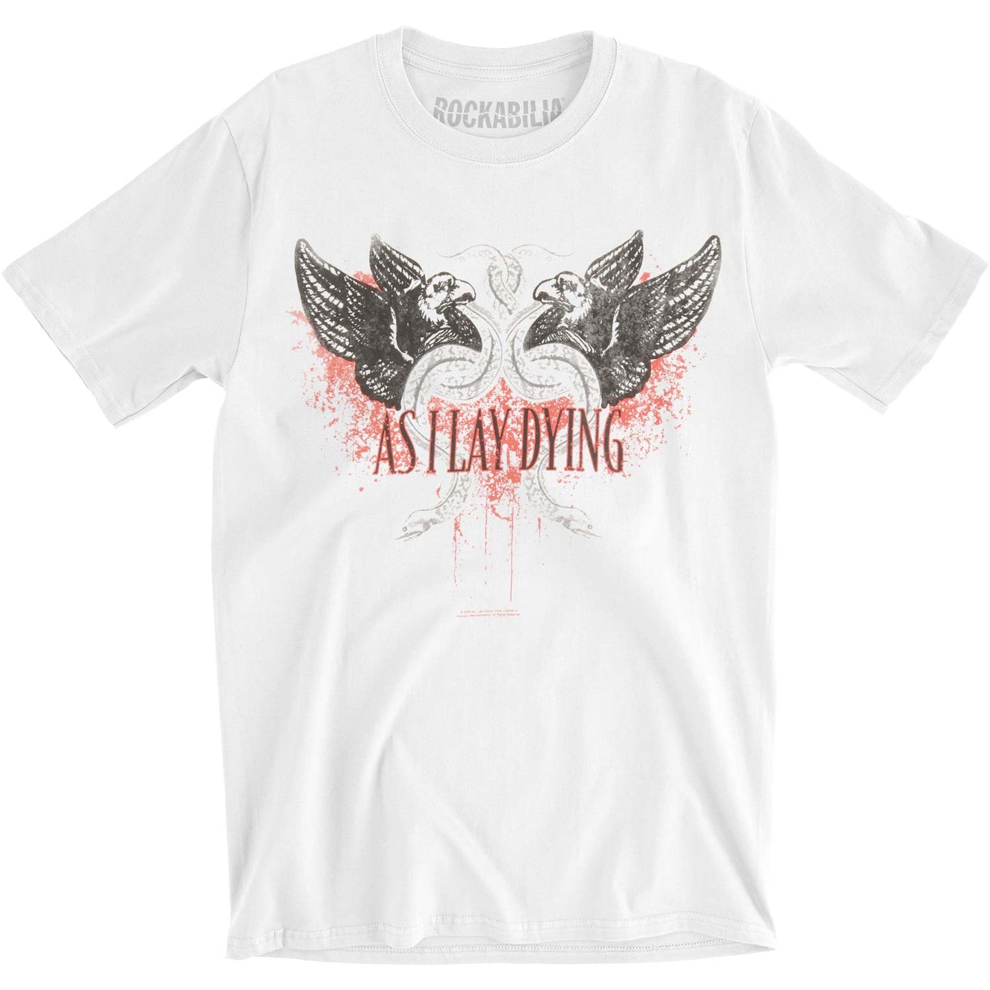 As I Lay Dying Snakes Slim Fit T-shirt Front