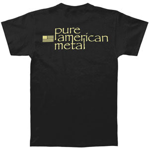 Lamb Of God Pure American Metal T-shirt Back