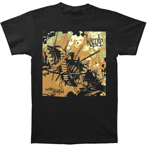 Lamb Of God Pure American Metal T-shirt Front
