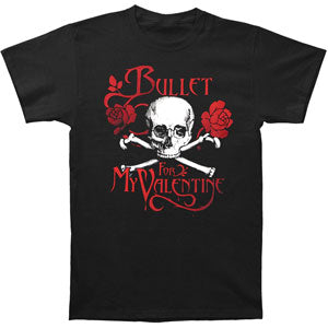 Bullet For My Valentine Bullet For My Valentine Skull And Roses T-shirt