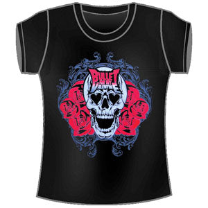 Skull Bloom Soft Junior Top