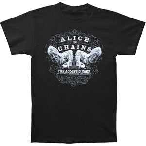 Alice In Chains Acoustic Tour Photo Slim Fit T-shirt Front