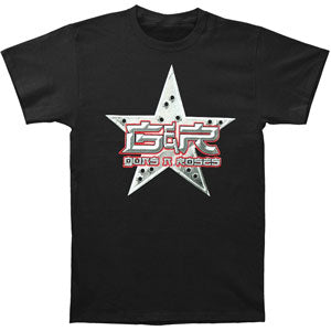 Guns N Roses Bullet Star T-shirt Front