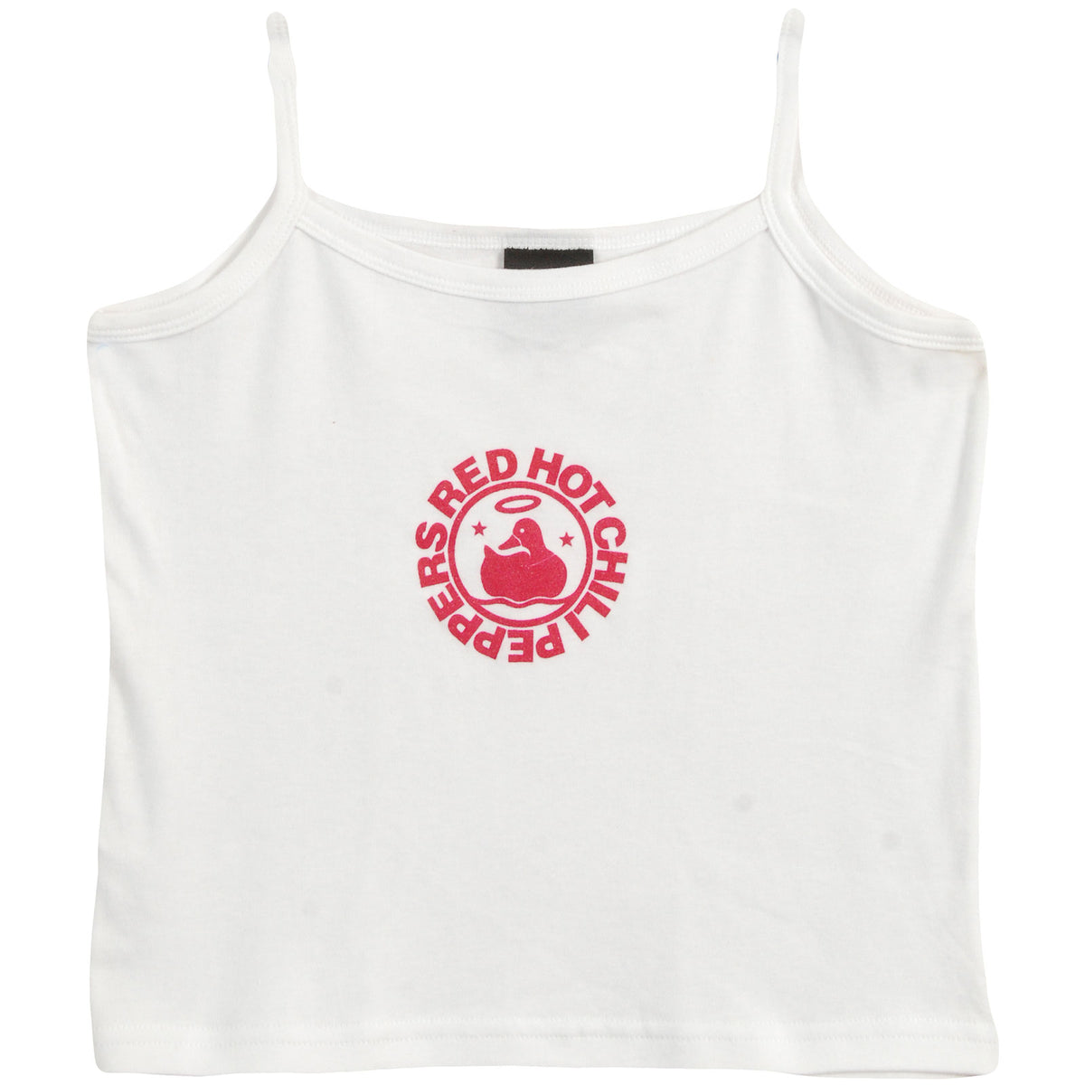 Red Hot Chili Peppers Mini Halo White Babydoll Front