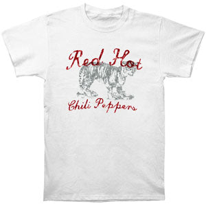Red Hot Chili Peppers White Tiger Slim Fit T-shirt Front