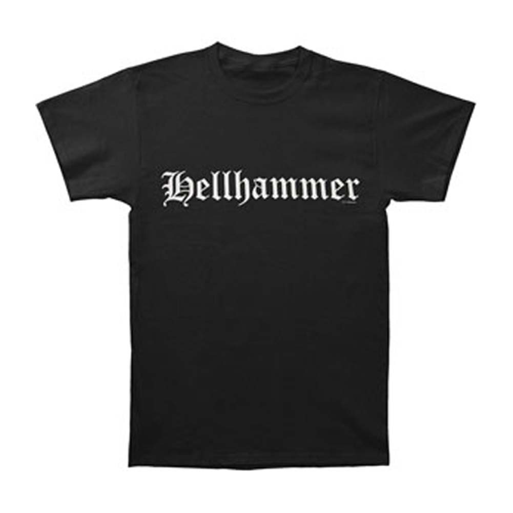 Hellhammer Old English Logo Only Death is Real T-shirt