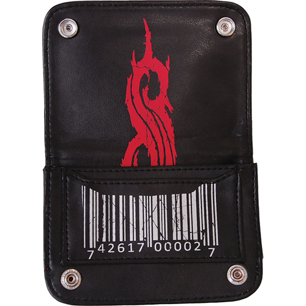 Slipknot Star Hinge Wallet Tri-Fold Wallet Back