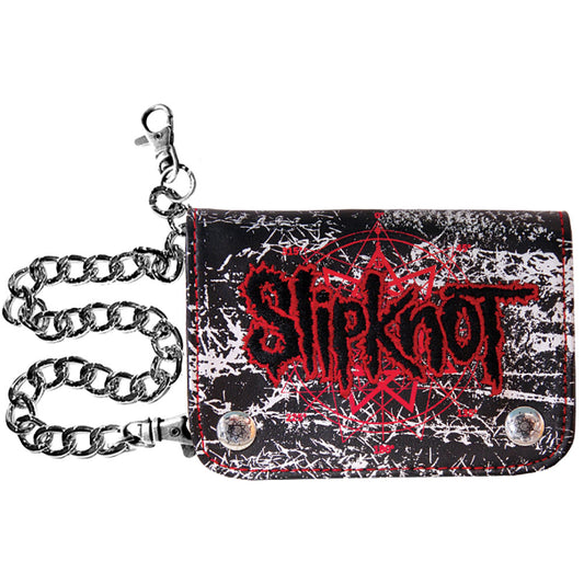 Slipknot Star Hinge Wallet Tri-Fold Wallet Front