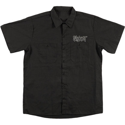 Slipknot Cartoon Work Shirt Front