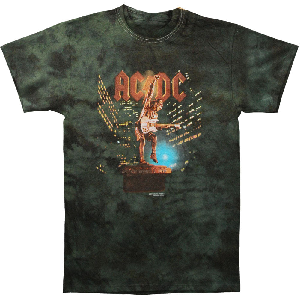 AC/DC Stiff Upper Lip Tie Dye T-shirt Front