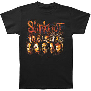 Slipknot Rusty Masks T-shirt Front