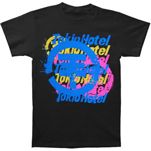 Tokio Hotel Logo Slim Fit T-shirt