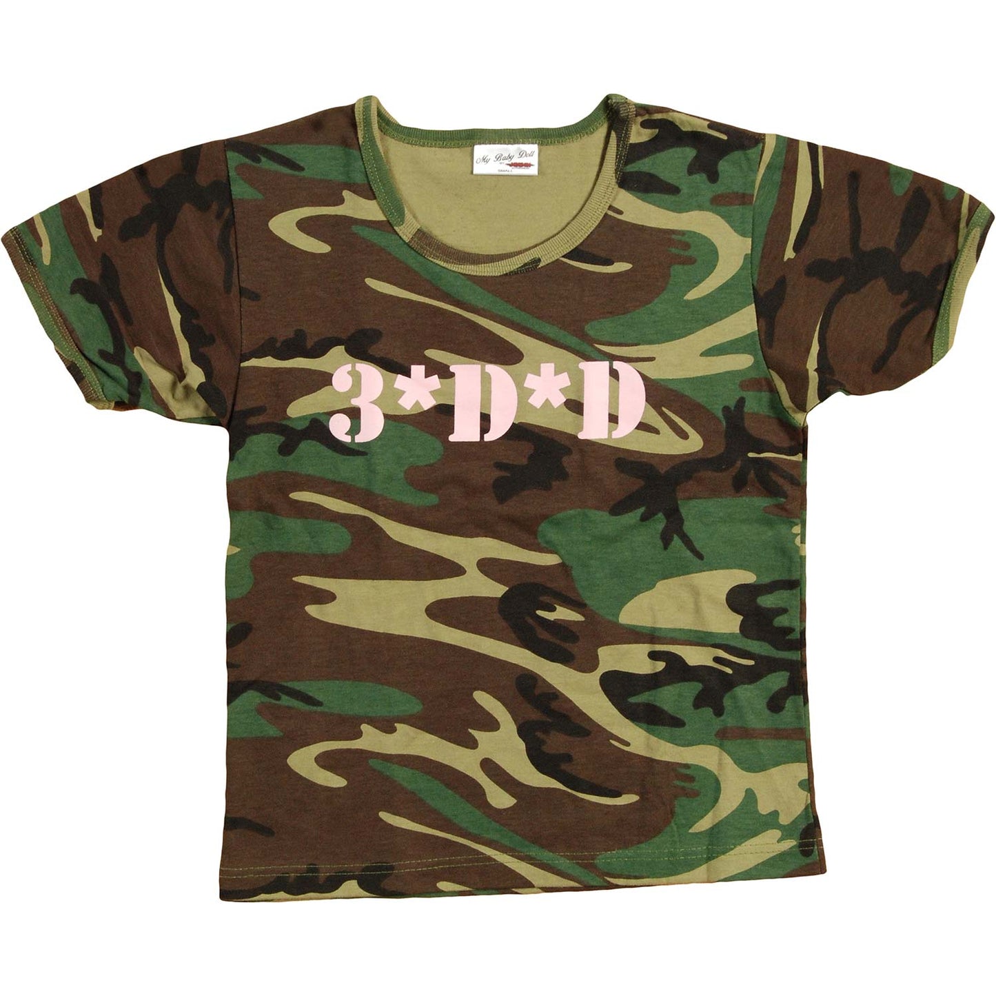 3DD Camo Junior Top