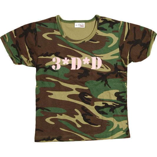 3DD Camo Junior Top