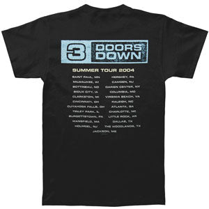 3 Doors Down Arrow 04 Tour T-shirt Back