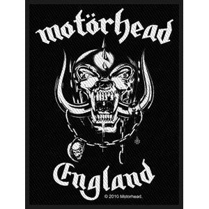Motorhead England Woven Patch