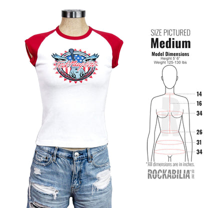 Guitar (Fits Like A Small) Sleeveless Junior Top