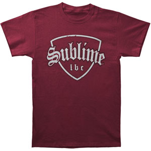 Sublime Distressed Crest T-shirt Front