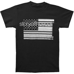 Story Of The Year Reflective Flag T-shirt