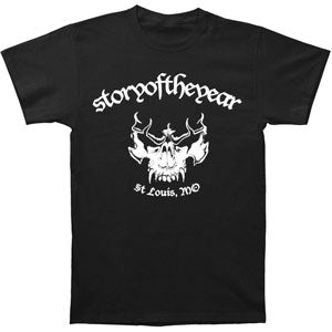 Story Of The Year Metal Skull T-shirt