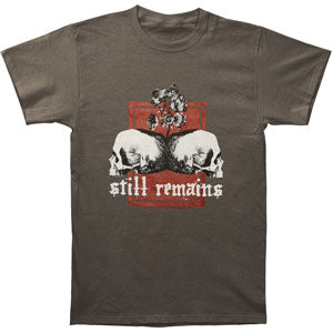 Dual Skull Charcoal T-shirt
