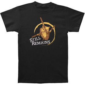 Stabbed Heart Black T-shirt