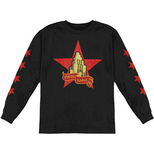 Steve Earle Star Long Sleeve Front