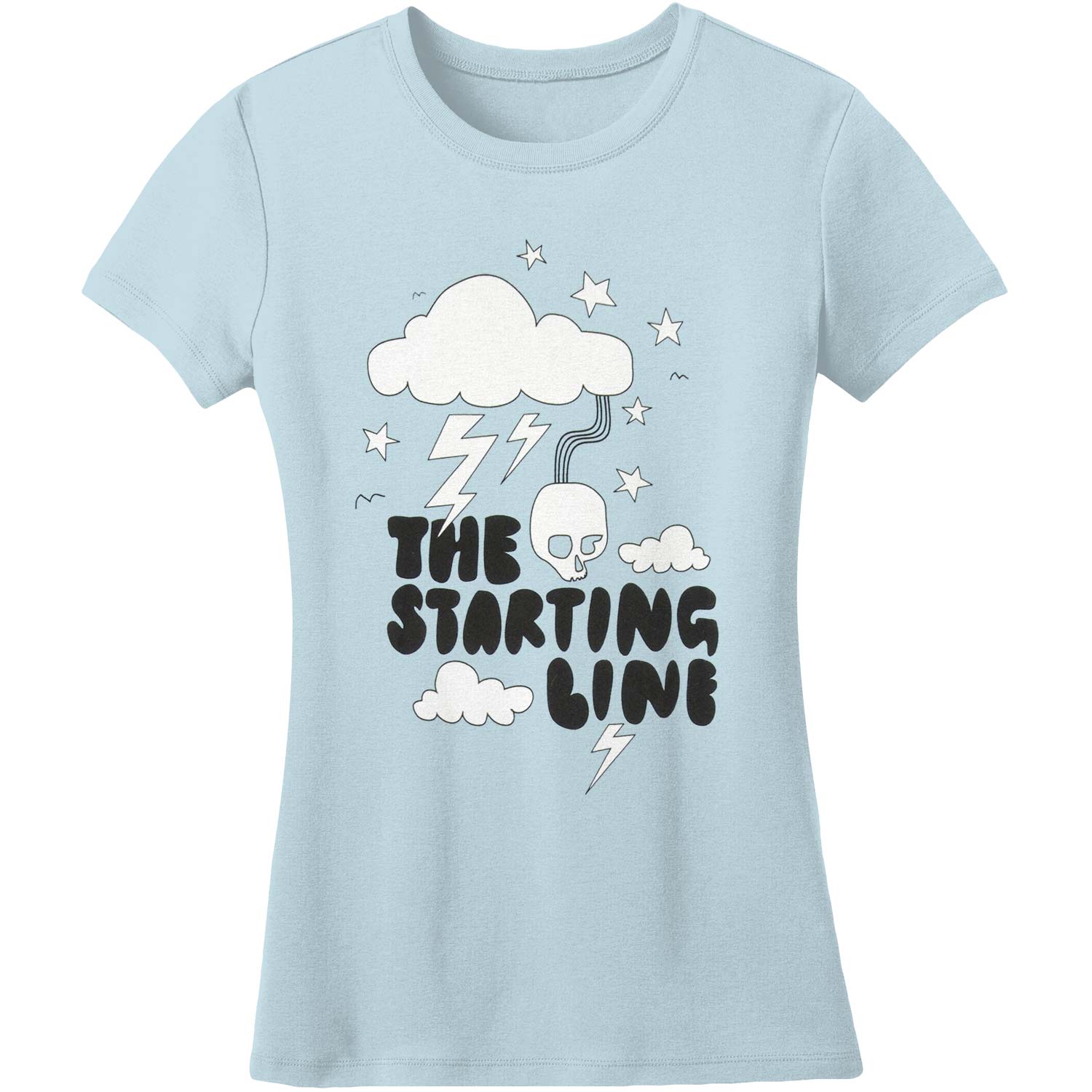 Clouds And Skull Junior Top