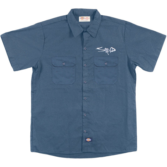 Logo Navy Work Shirt