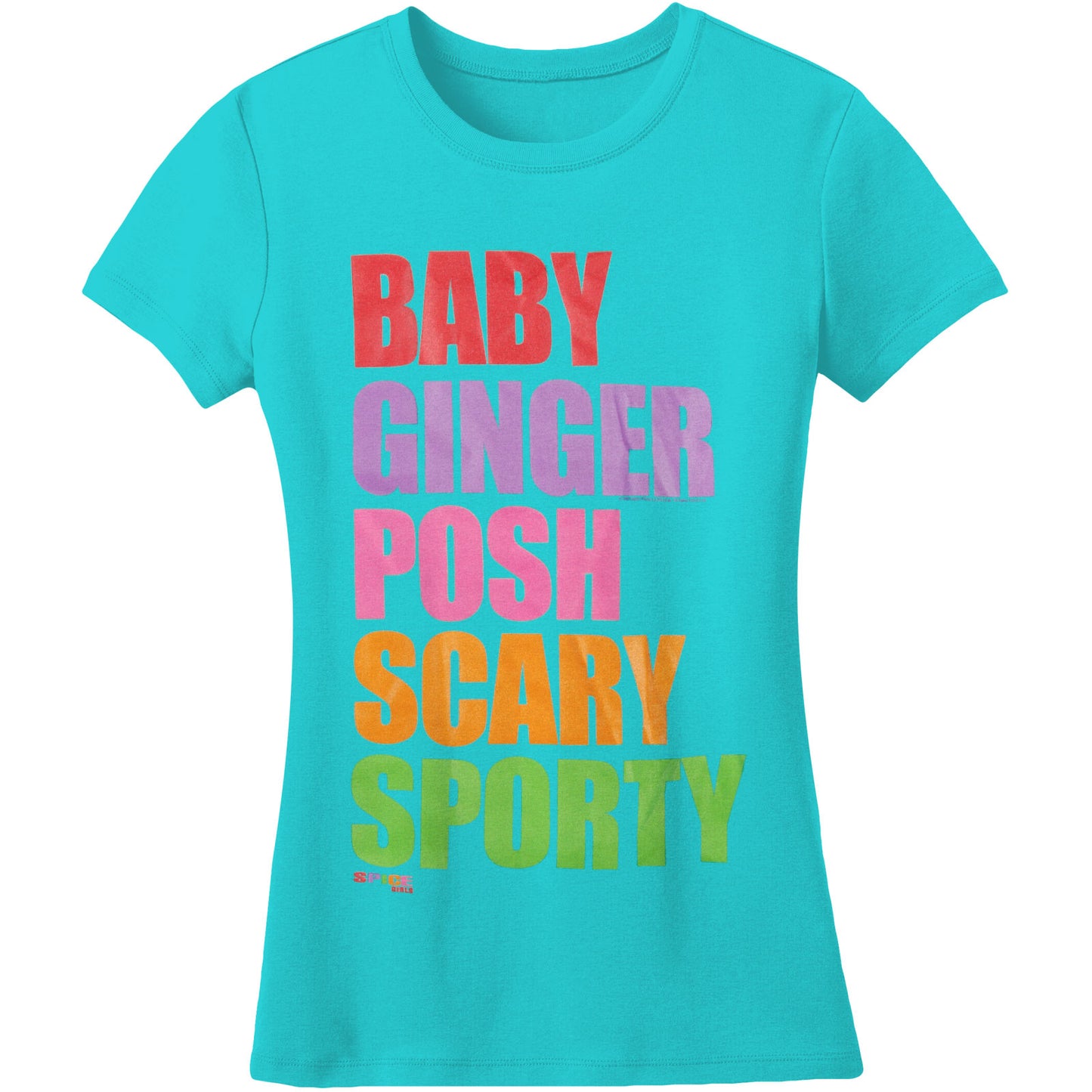 Names Teal Soft Junior Top