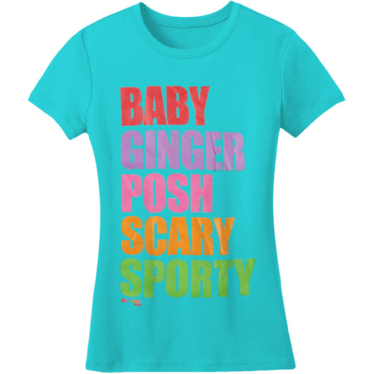 Names Teal Soft Junior Top