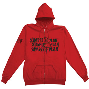 Simple Plan Girls Jr Hooded Sweatshirt