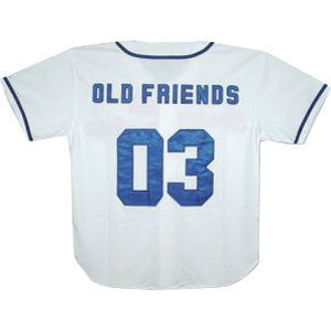 Simon & Garfunkel OLD FRIENDS 03 Authentic Baseball Jersey Authentic Baseball Jersey