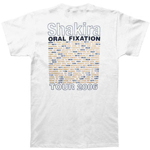 Shakira Oral Fixation White T-shirt