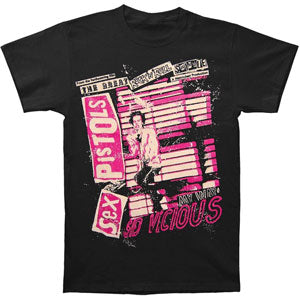Sex Pistols My Way Slim Fit T-shirt Front