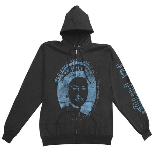 Sex Pistols God Save Women's Girls Jr Hooded Sweatshirt
