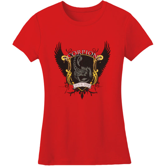 Crest Red Soft Junior Top