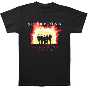 Scorpions Humanity Hour I Tour City Info Kelseyville - Chicago T-shirt