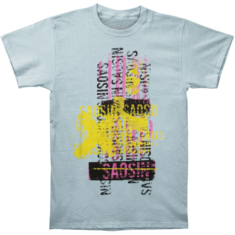Saosin Stripes Slim Fit T-shirt