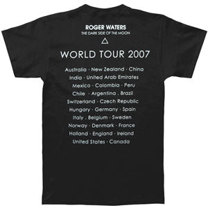 Pink Floyd Full Moon 07 Tour T-shirt Back
