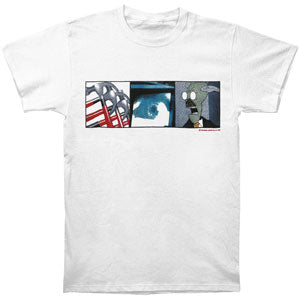 Pink Floyd Three Images Tour White T-shirt