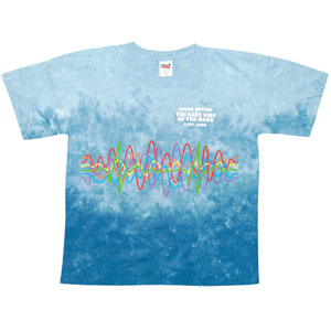 Pink Floyd Wave Tie Dye T-shirt Front