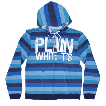 Zippered Hooded Sweatshirt