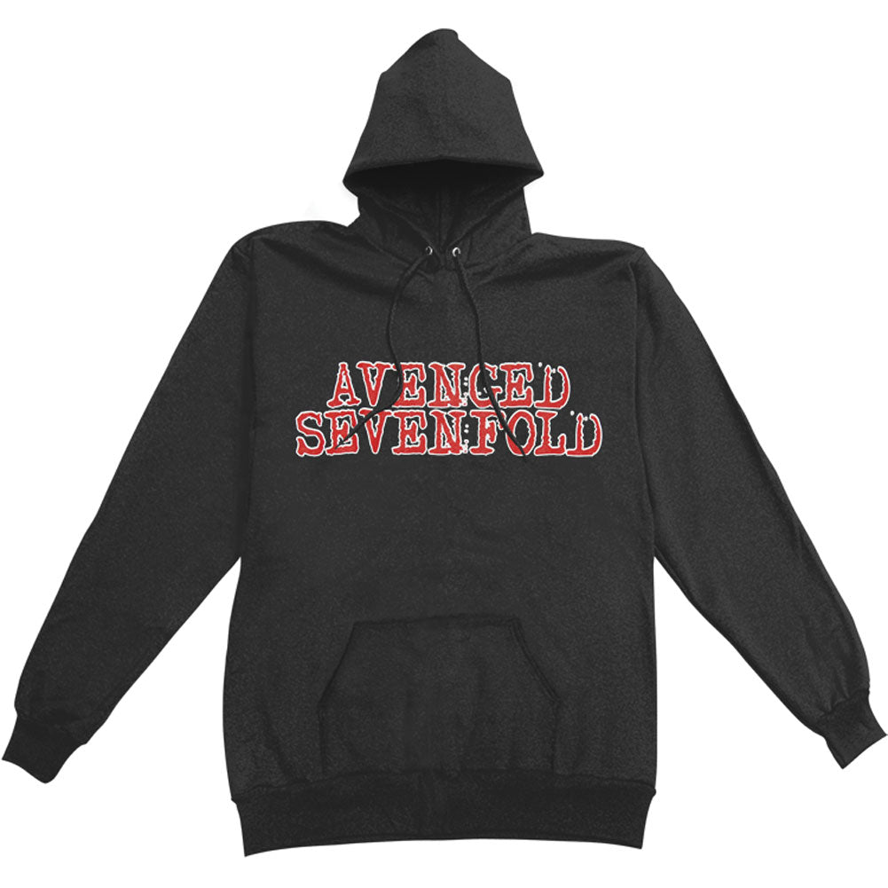 Avenged Sevenfold Logo Hooded Sweatshirt Front