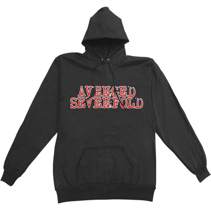 Avenged Sevenfold Logo Hooded Sweatshirt Front
